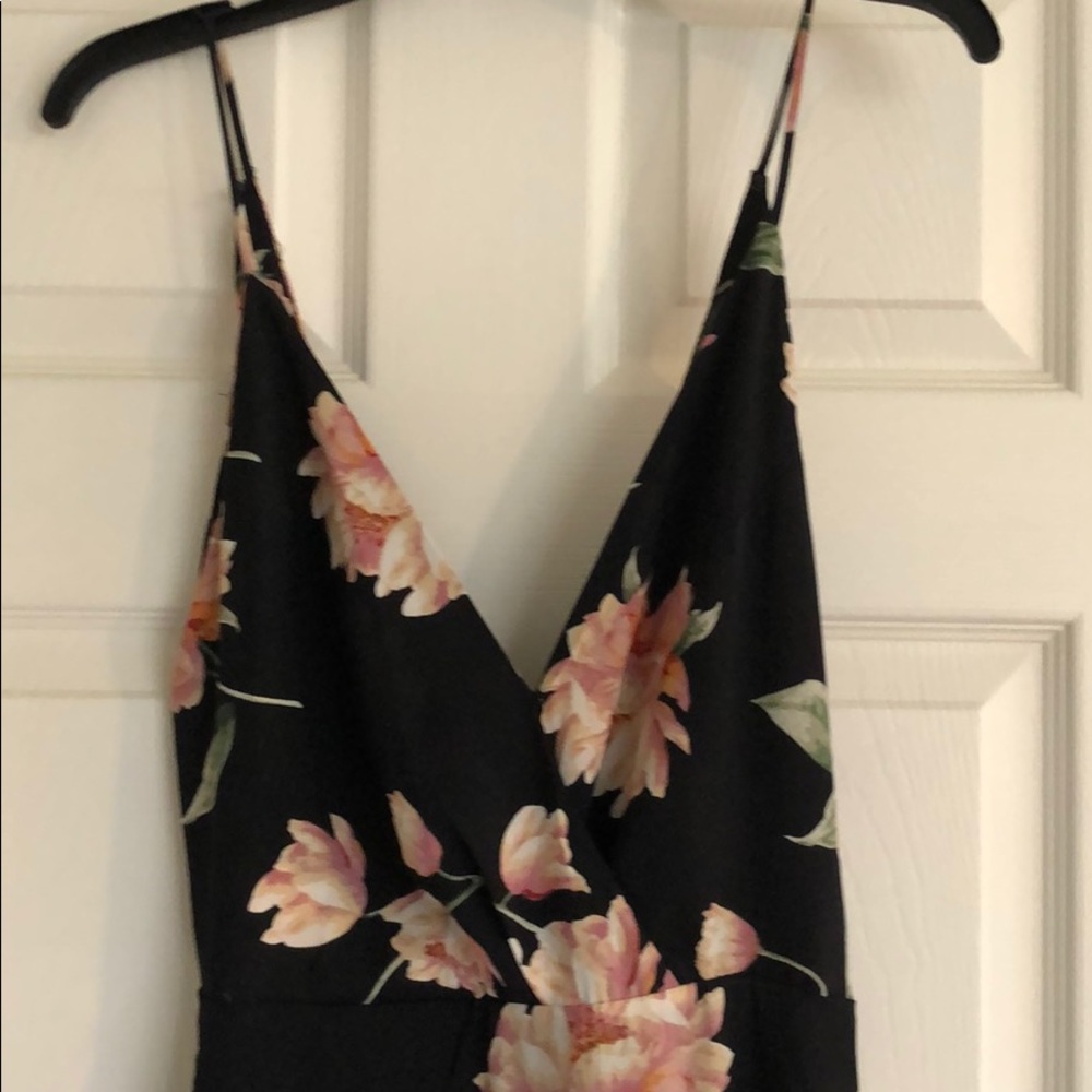 Nordstrom Side-Slit Spaghetti Strap Dress